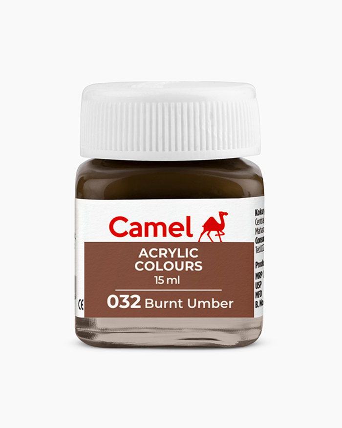 Burnt Umber Camel Acrylic Colours